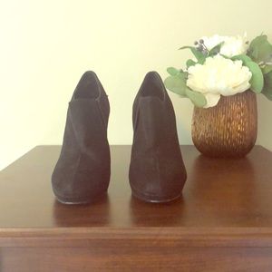Black, sexy booties